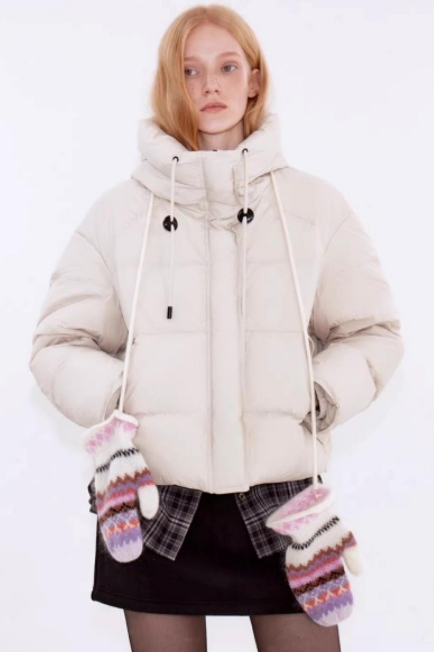 Lightweight Hooded Down Jacket