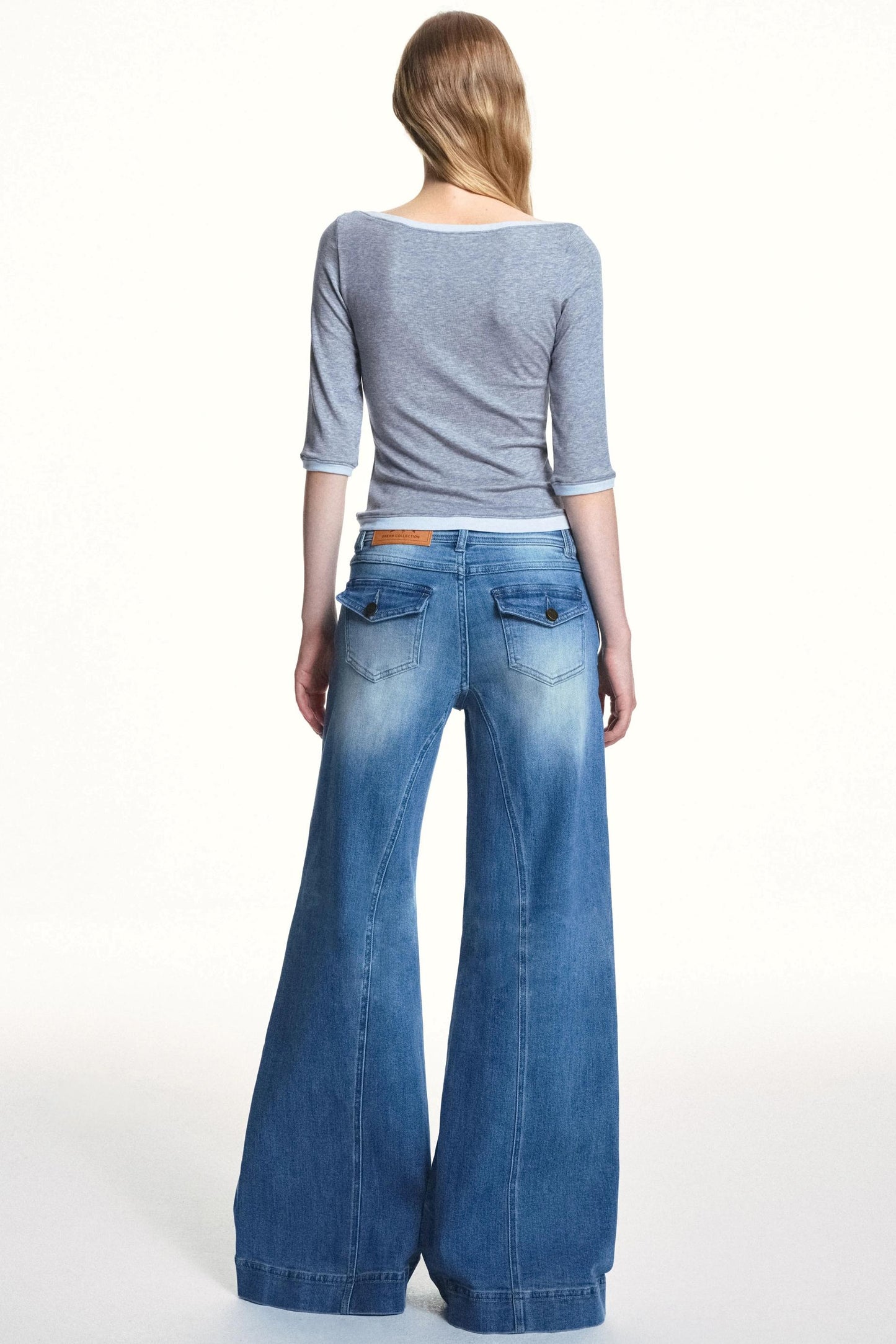 Color Flow Lyocell Wool Top