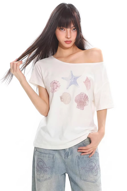 American Off-Shoulder Top