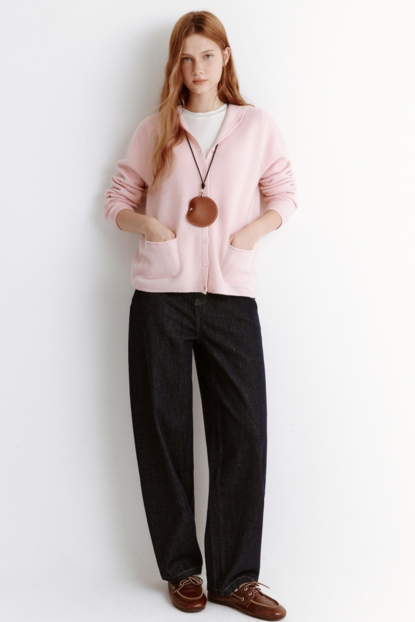 Winter Vintage Contrast Jeans Pants