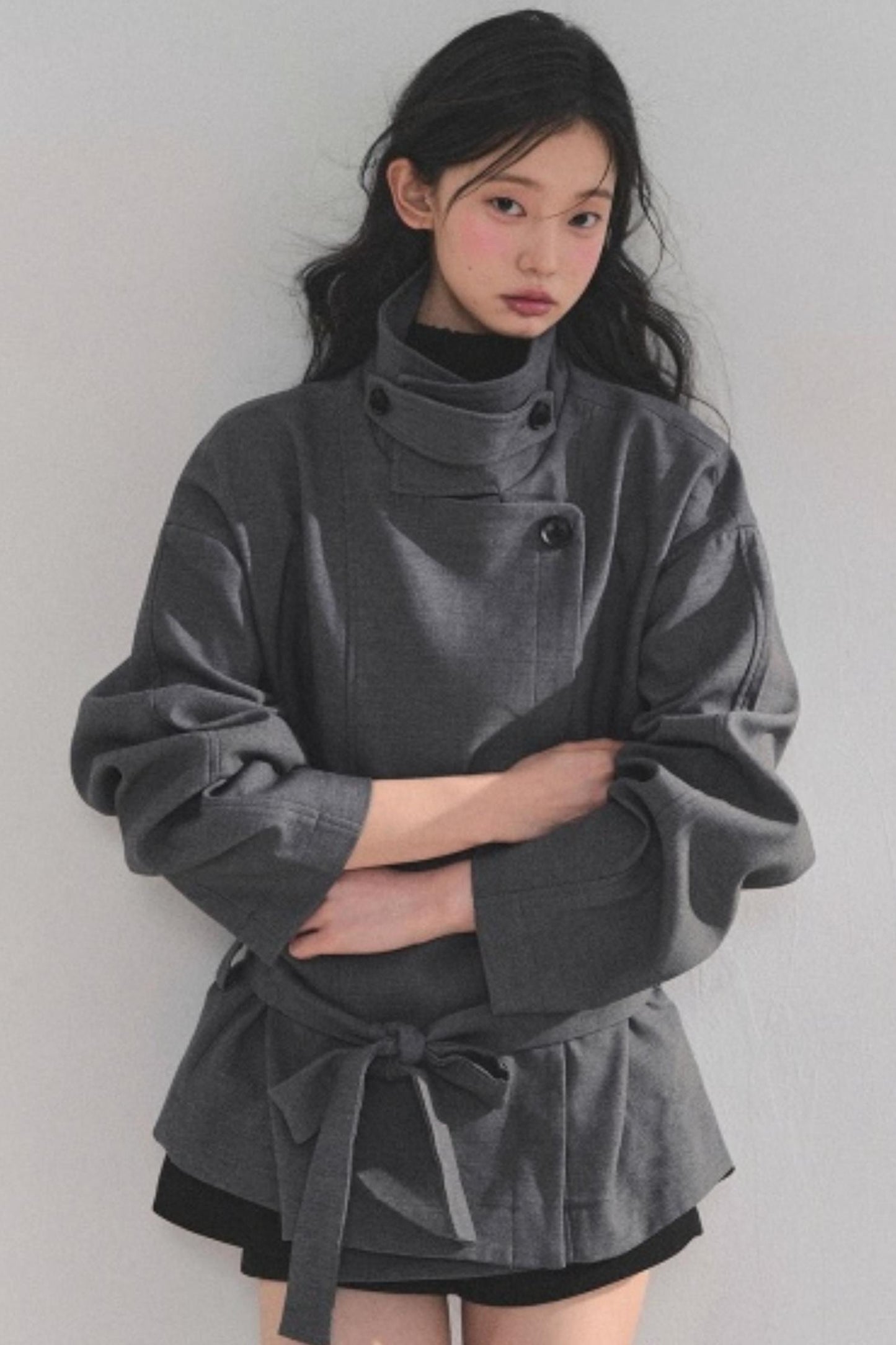 First Snow Turtleneck Coat