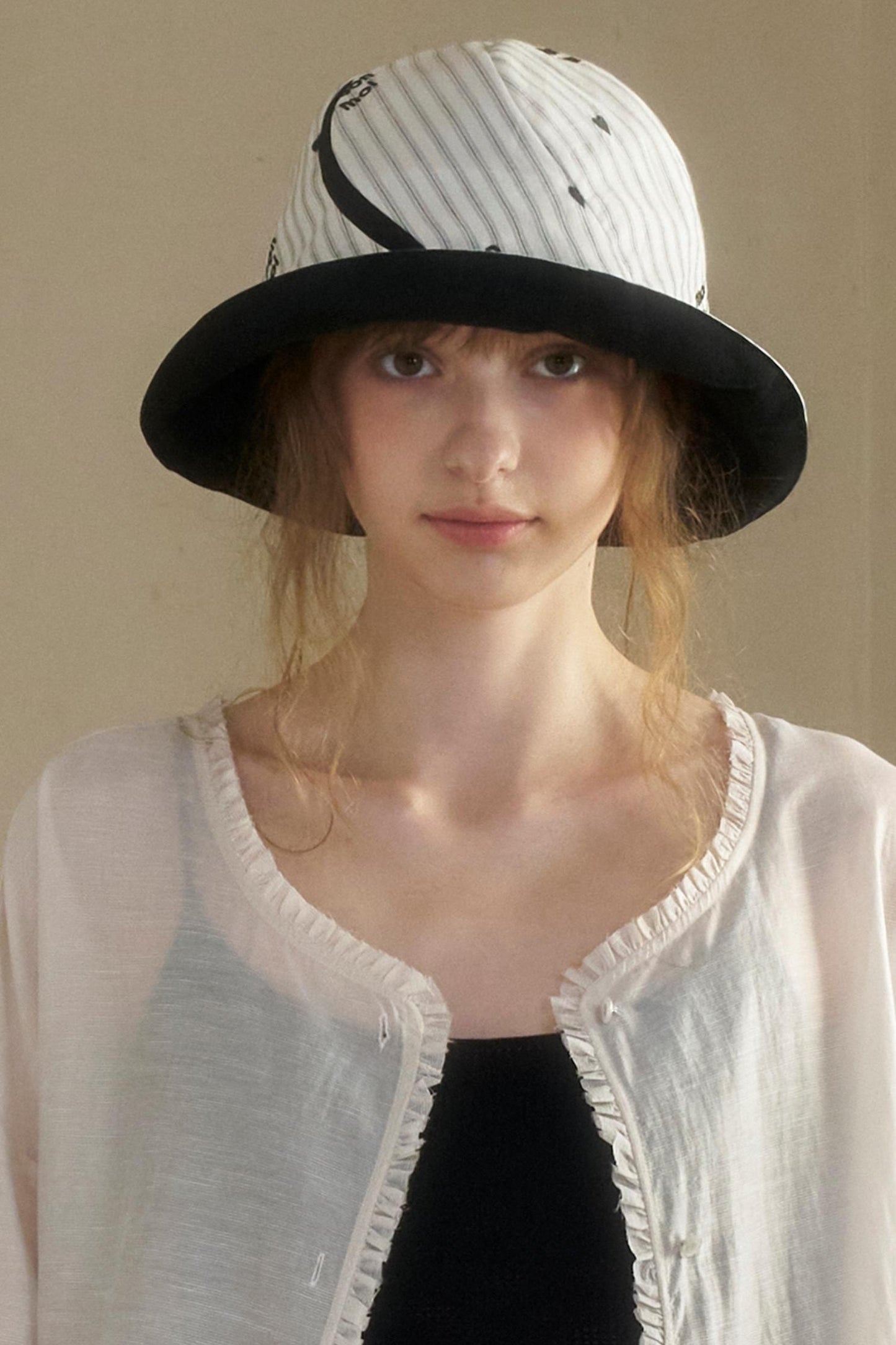 Diagonal Stripe Hat