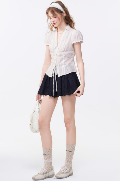 Embroidery Fit Shirt