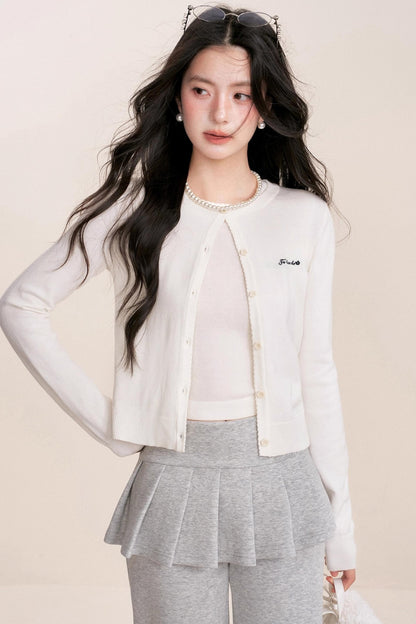 Ballet A-Line Pleated Skirt Bootcut Pants