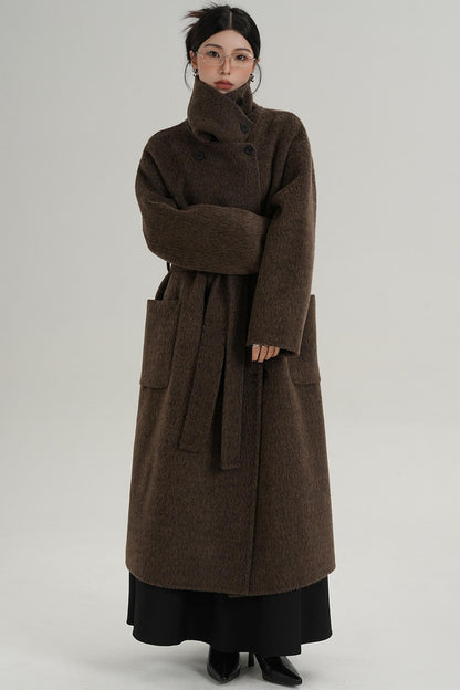 Square Wool Coat