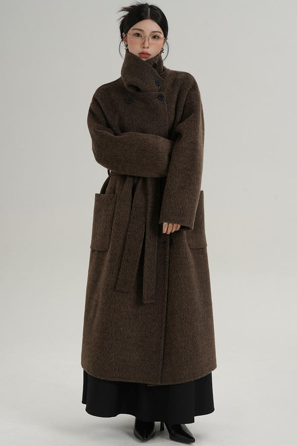 Square Wool Coat