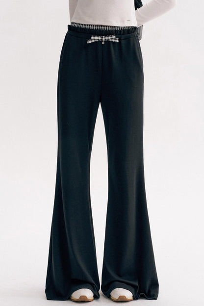 Romantic Cotton Bootcut Slacks