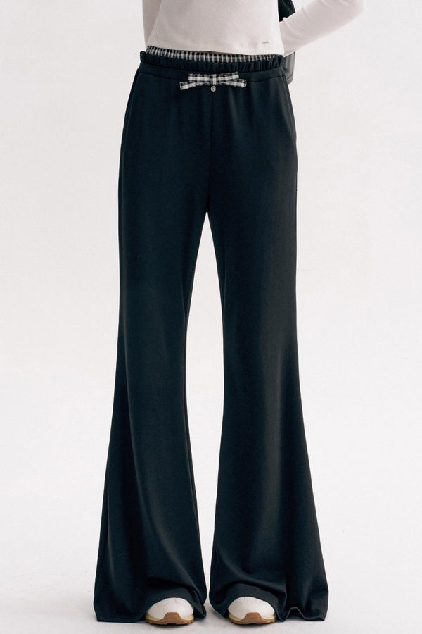 Romantic Cotton Bootcut Slacks