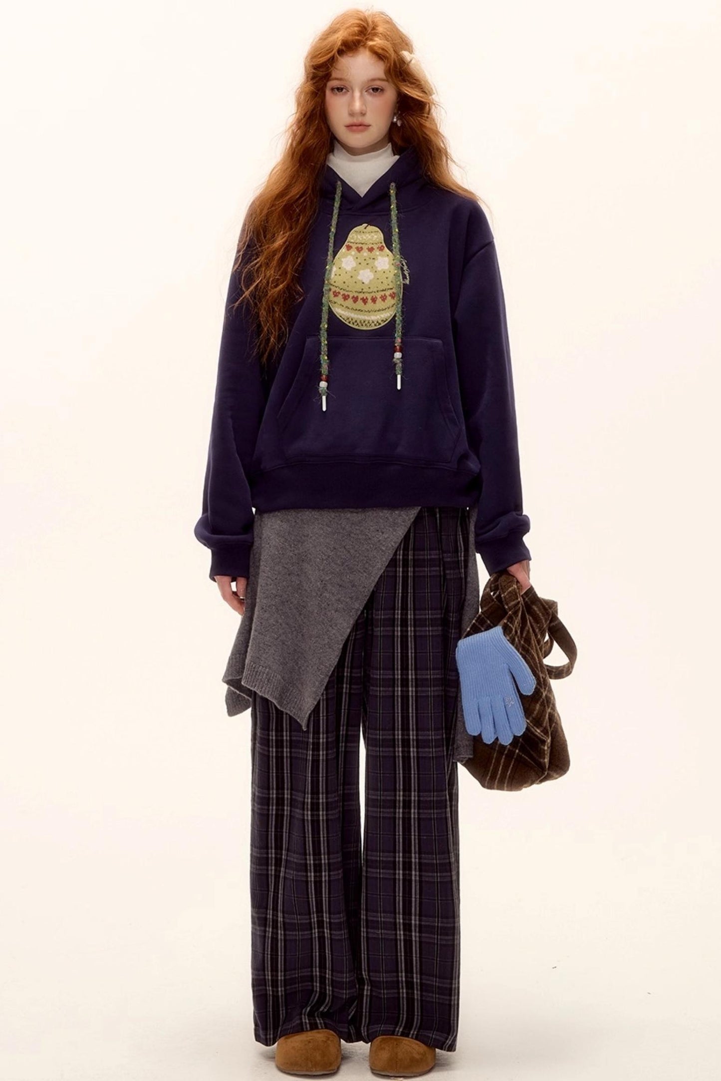 Knit Fake Collar Scarf