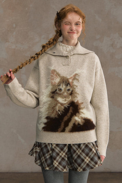 Soft Woolen Knitted Sweater Top