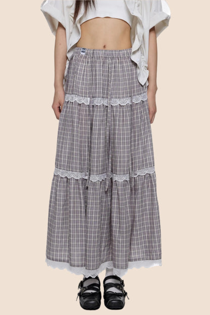 Retro Transformable Midi Skirt