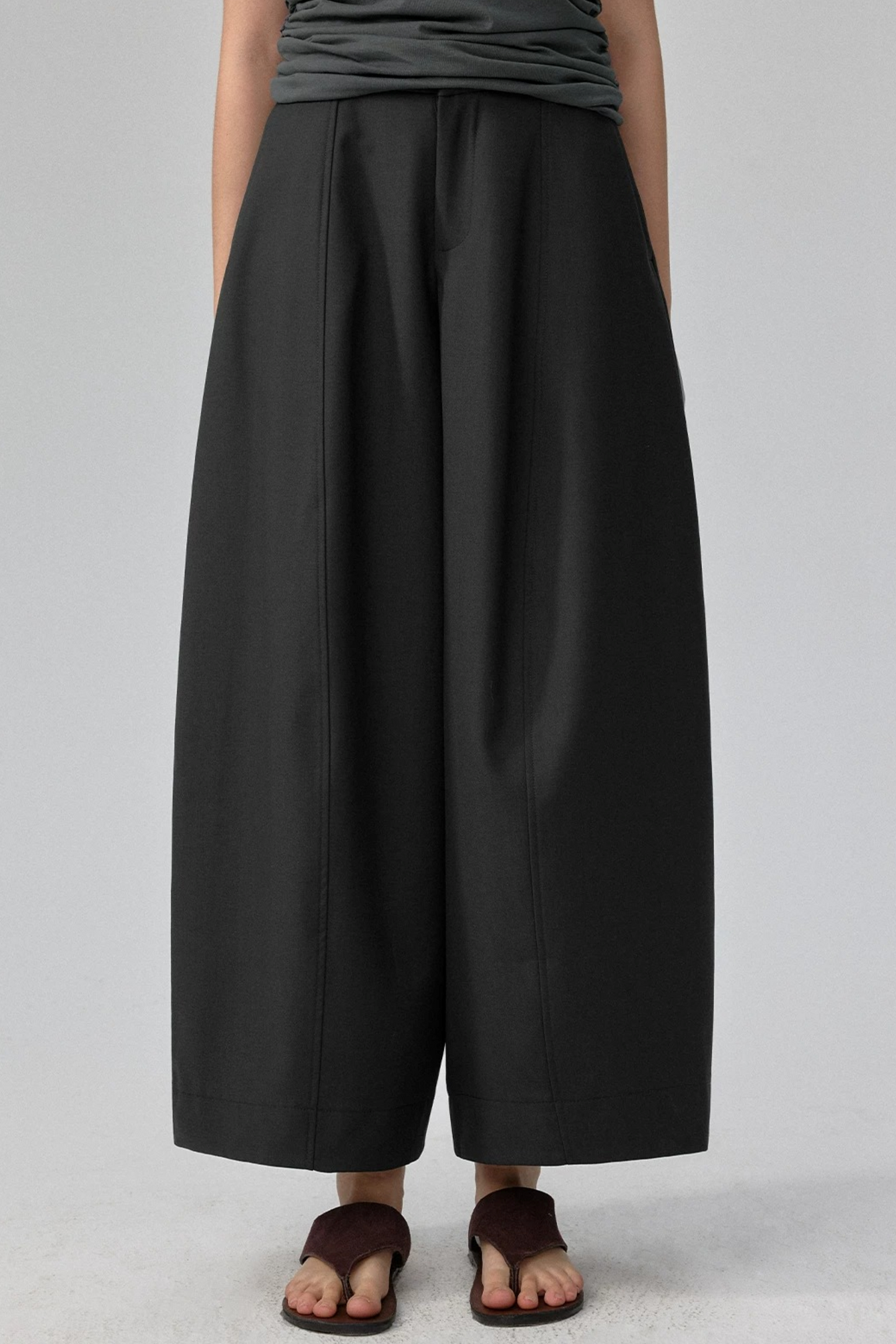 Dark Gray Cocoon Pants
