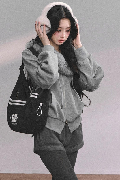 Nordic Winter Top Shorts Two-Piece Set-Up