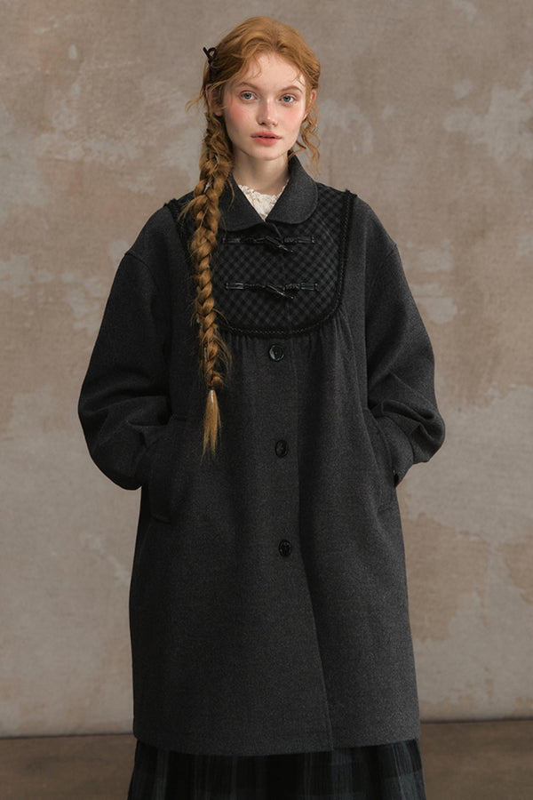 Sweetheart Pane Woolen Jacket Shawl Set-Up