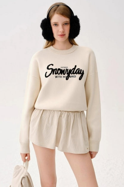 Afternoon Stroll Knitted Sweater