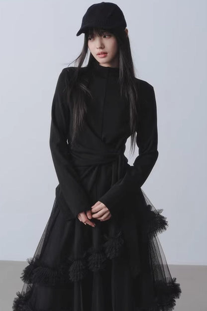 Black Alocasia Base Layer Top