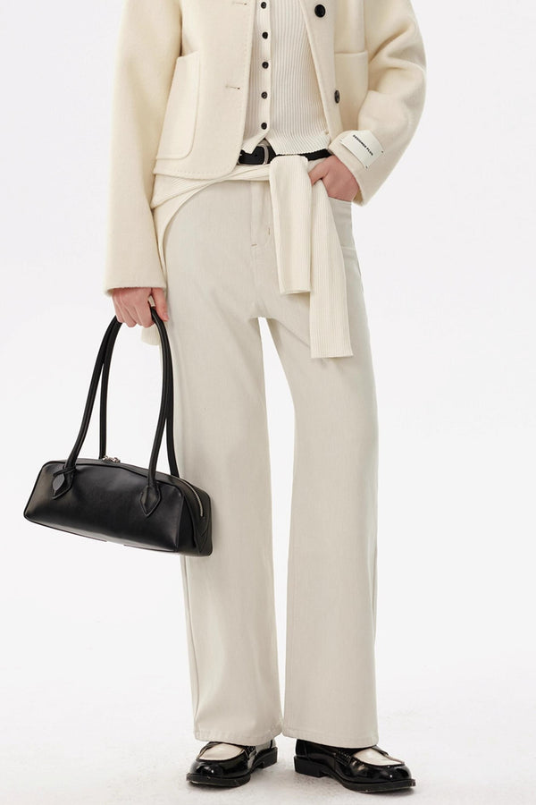 Slimming Casual Straight Jeans