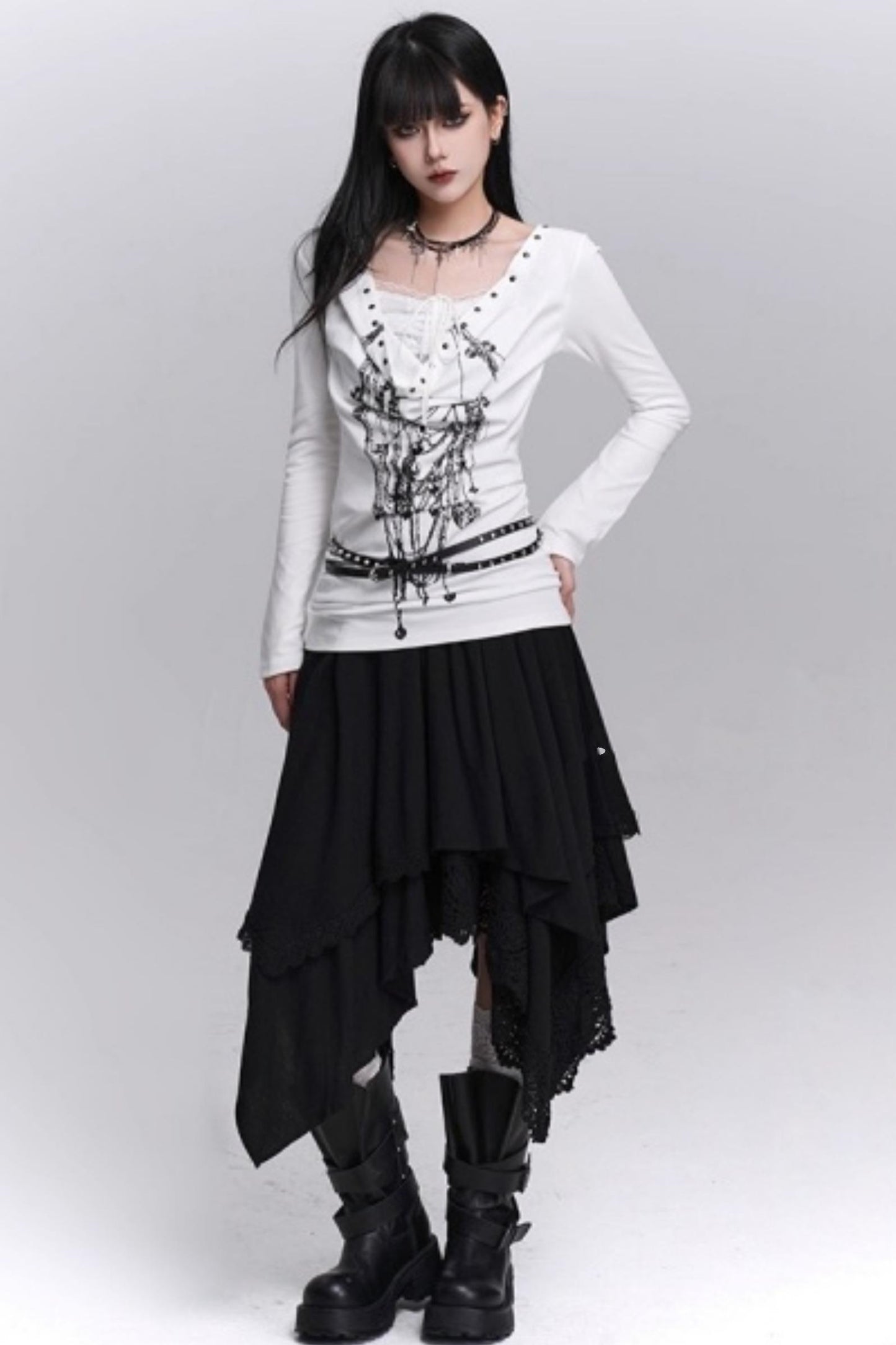 American Fake Two-Piece T-shirt