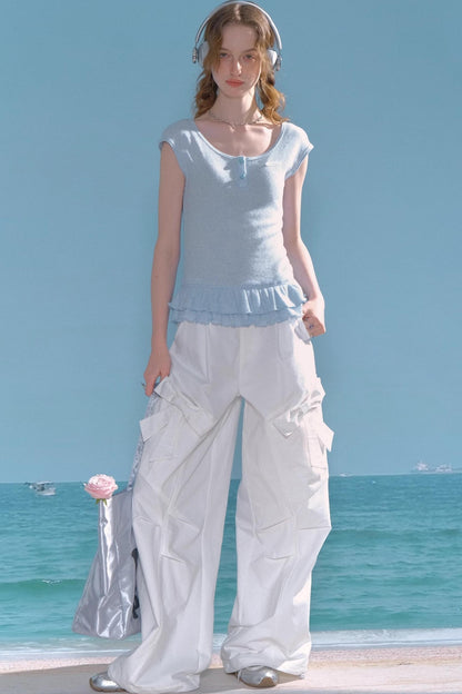 Vintage Lace Slim Fit Tee