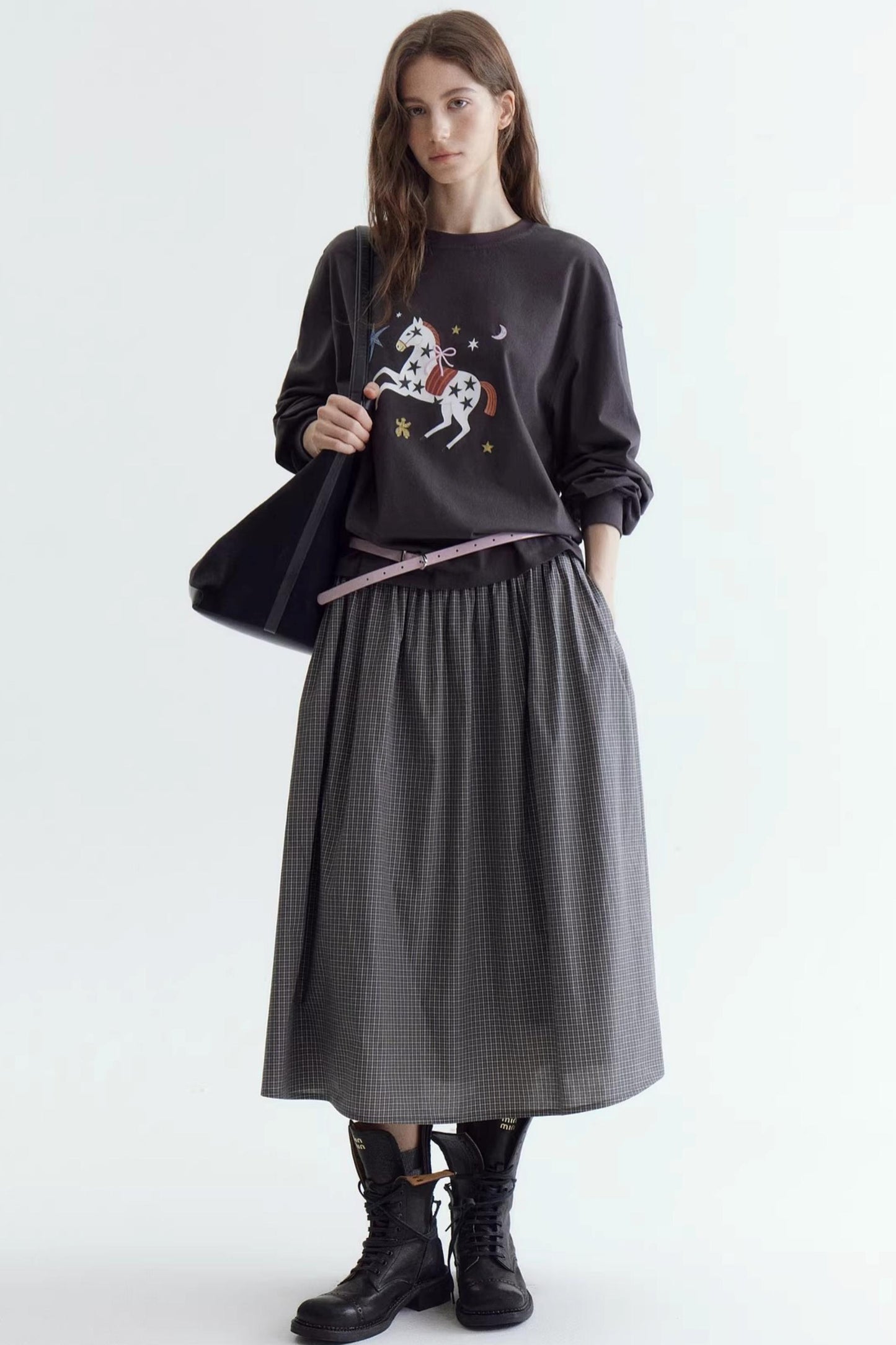 Star Pony Embroidered T-Shirt