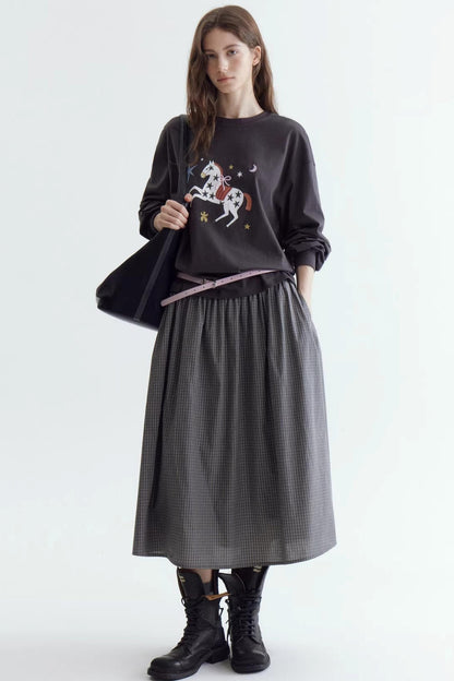 Star Pony Embroidered T-Shirt