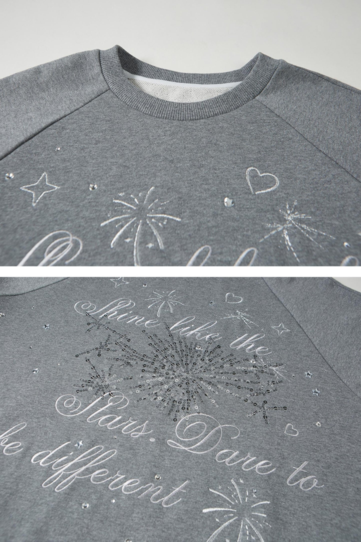 Fireworks Ambiance Draped Sweatshirt