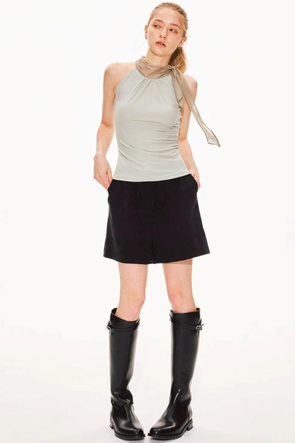 Lyocell Silk Halter Top