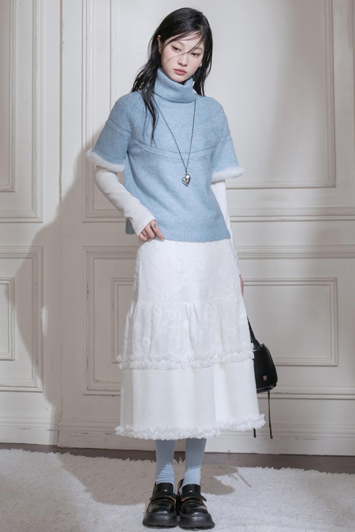 First Snow Lace Skirt