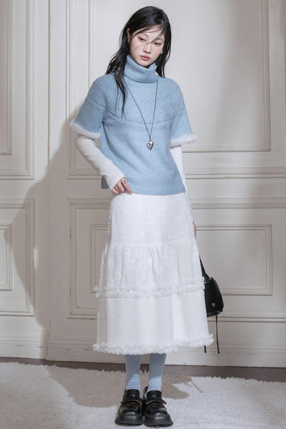 First Snow Lace Skirt