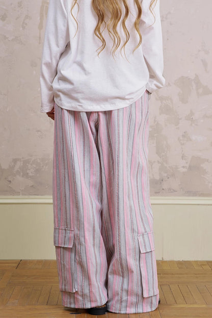 Summer Striped Trousers