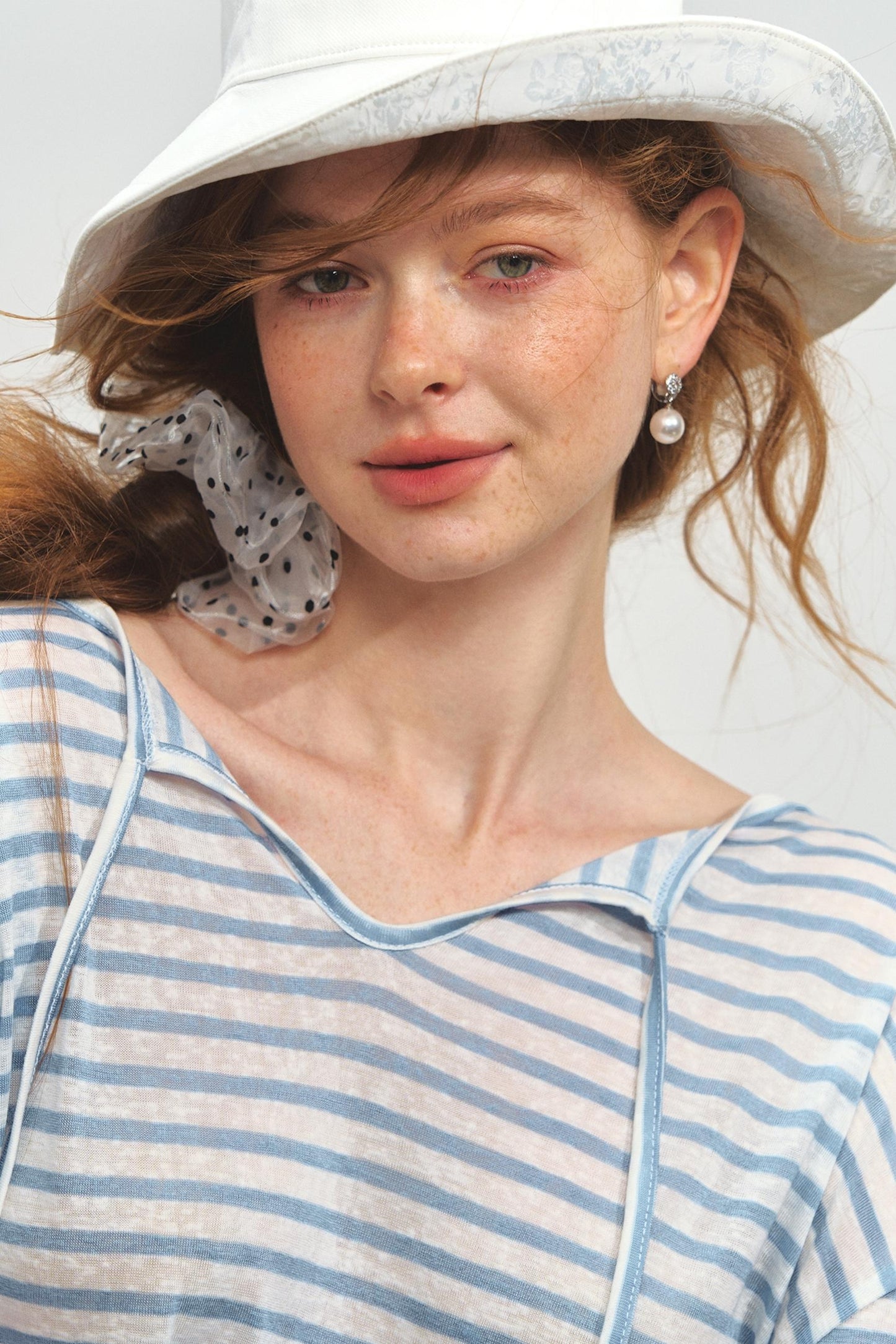 Sunshine Stripes Long Sleeve Smock