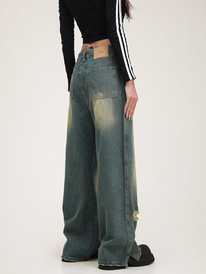 American Vintage Ripped Wash Pants