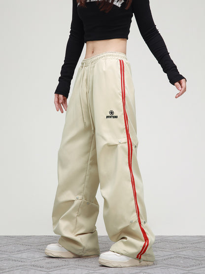 American hip-hop studded baggy sweatpants