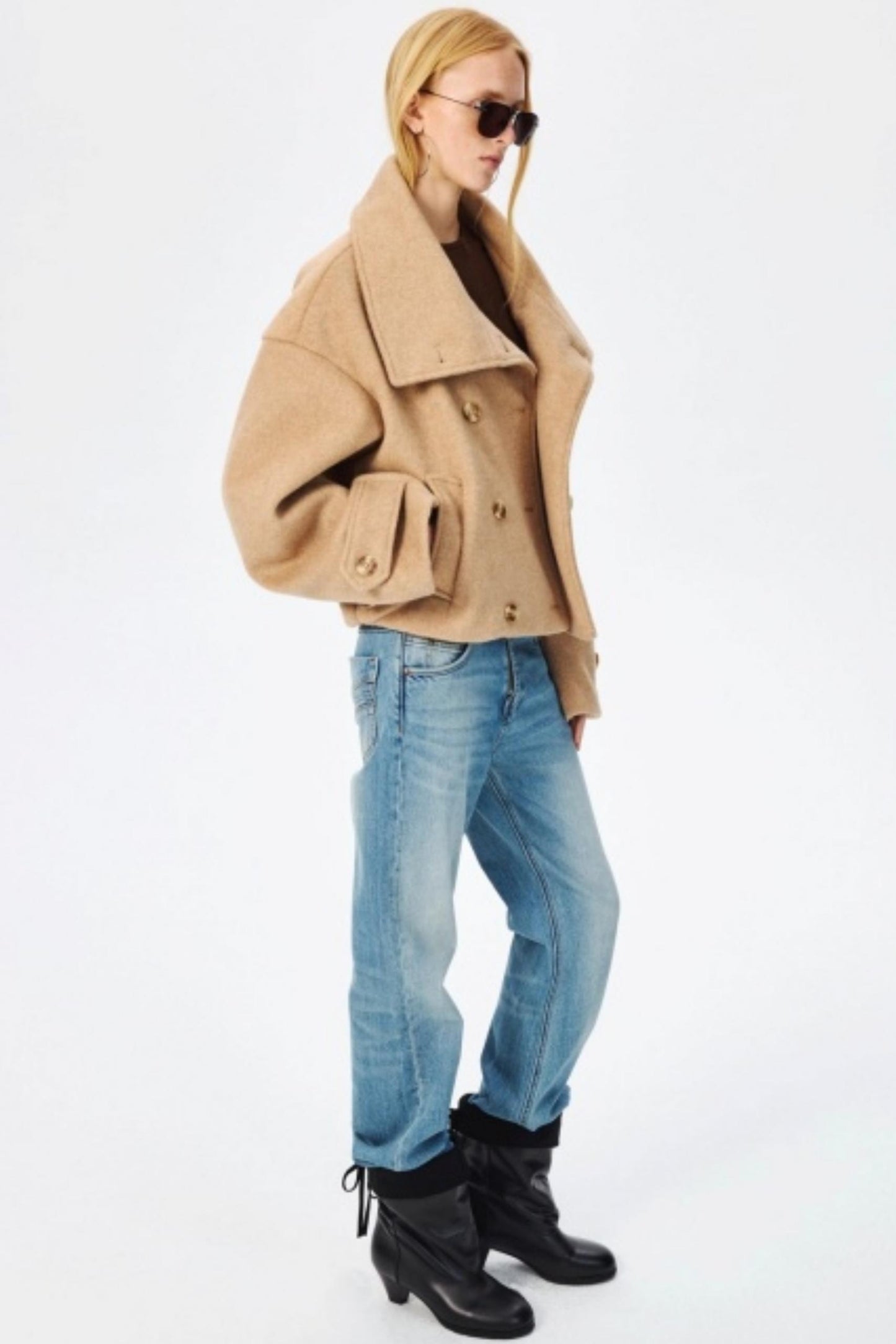 Vintage Blue Bootcut Jeans