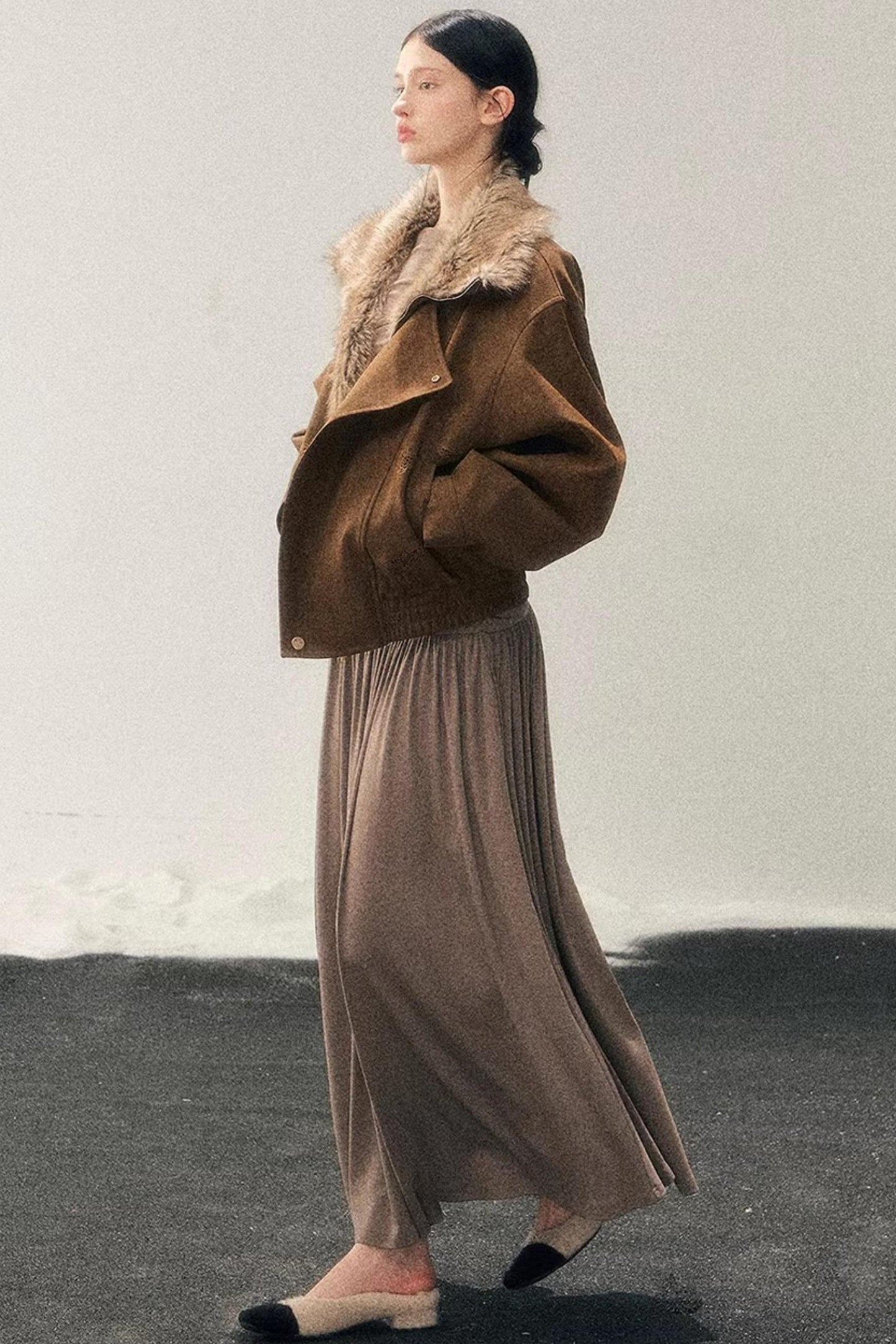 Ribbon Bodycon Winter Dress