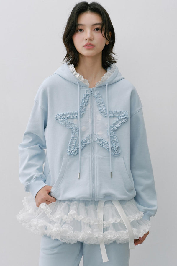 Star Lace Top & Pants Set-Up