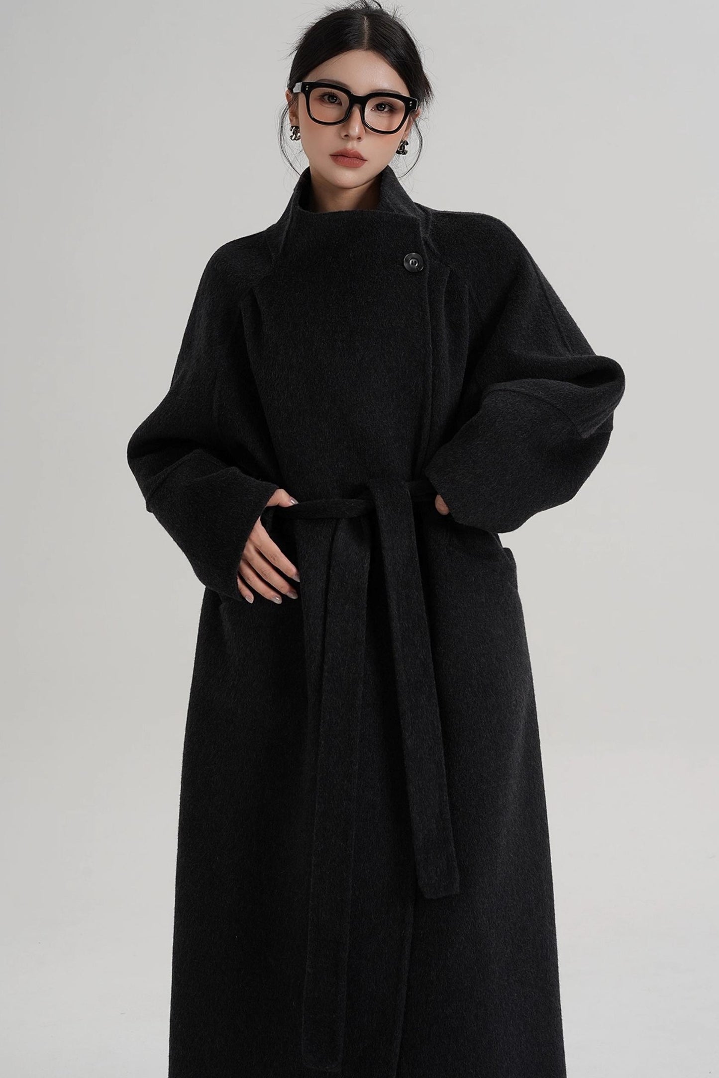 Elegant Wool Reversible Jacket