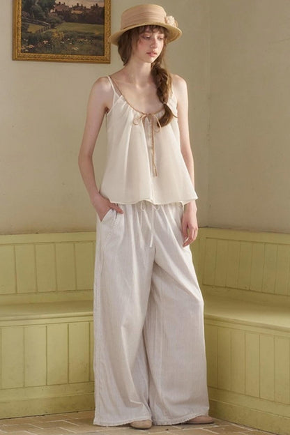 Coconut Grove Pleated Slacks Set-Up