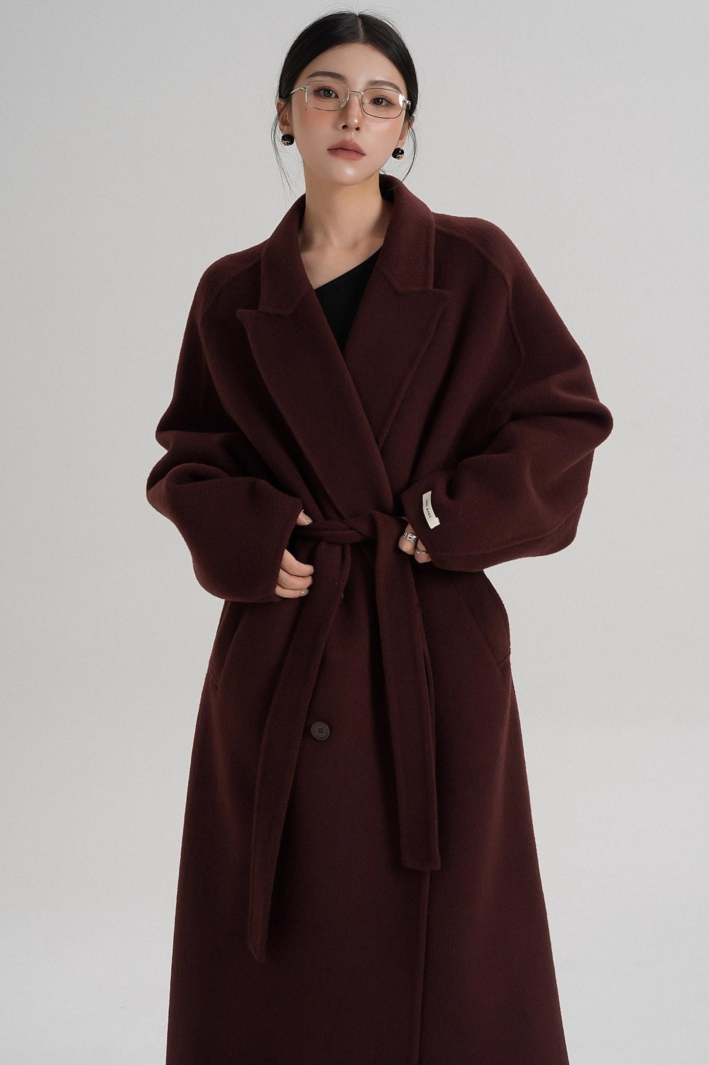 Minimalist Wool Long Jacket