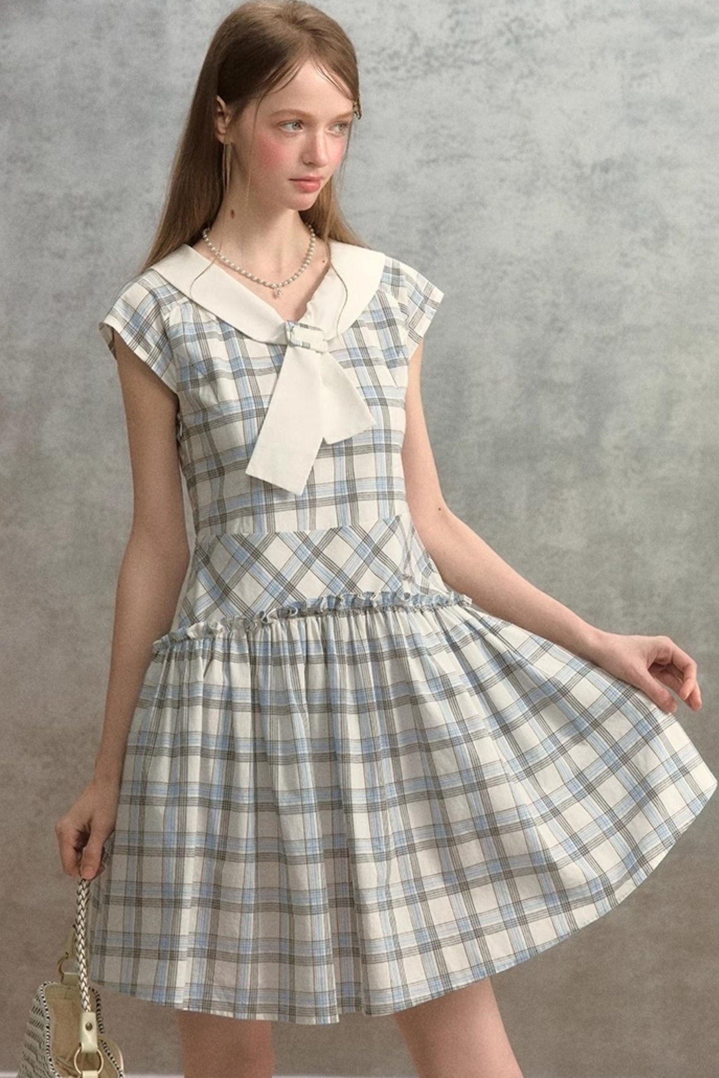 Chic V-Neck A-Line Dress