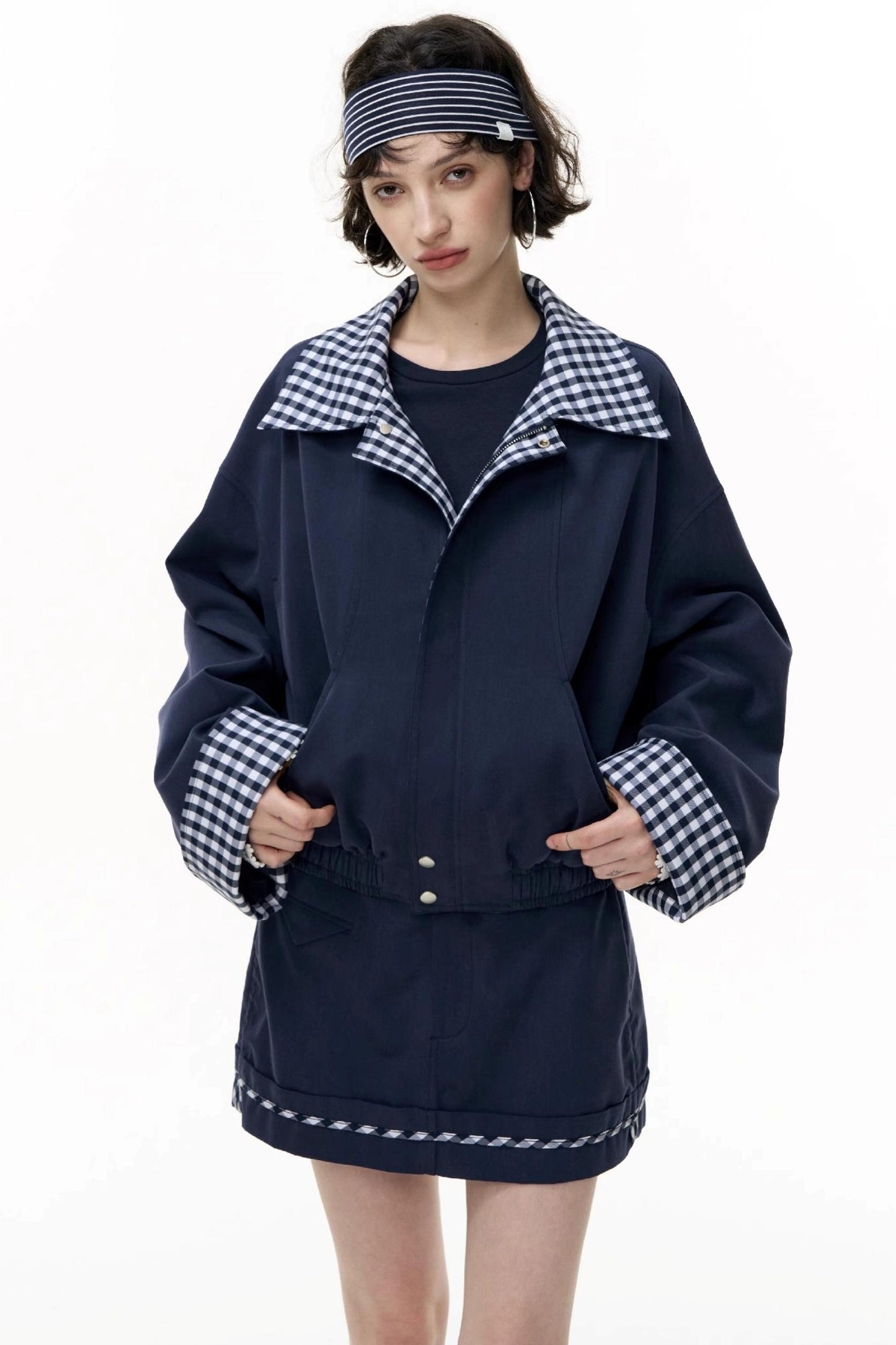 Salt Check Trench Coat Set-Up