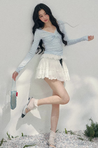 Heartbeat of Silence Lace Top