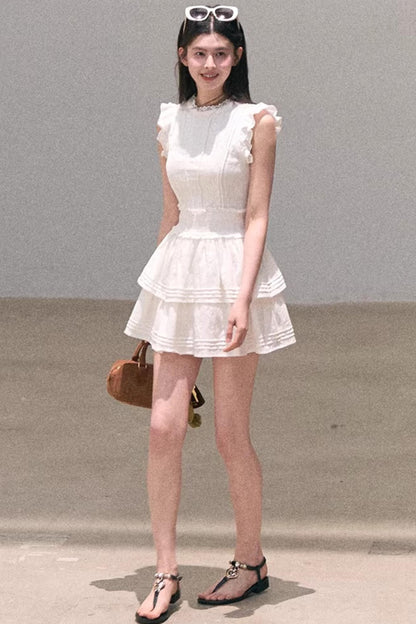 Seagull Affection Shirt Dress