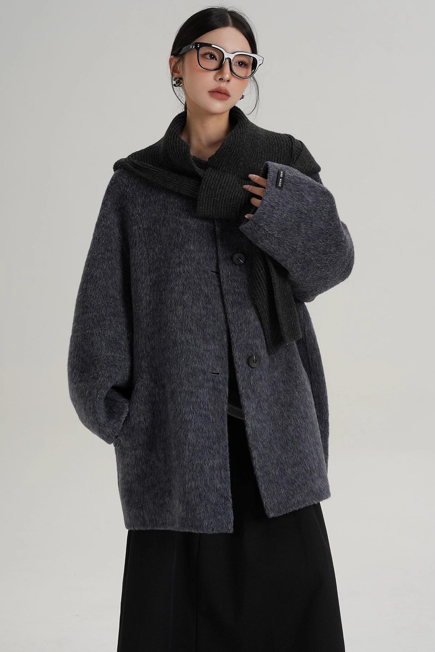 Temperament Woolen Coat