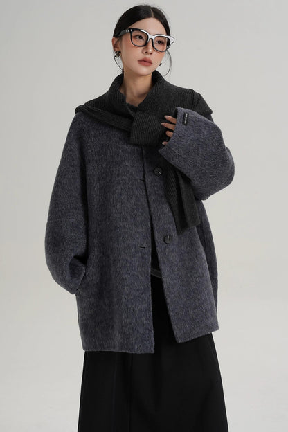 Temperament Woolen Coat