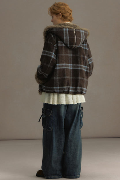 Sea Painter Navy Plaid Jacket