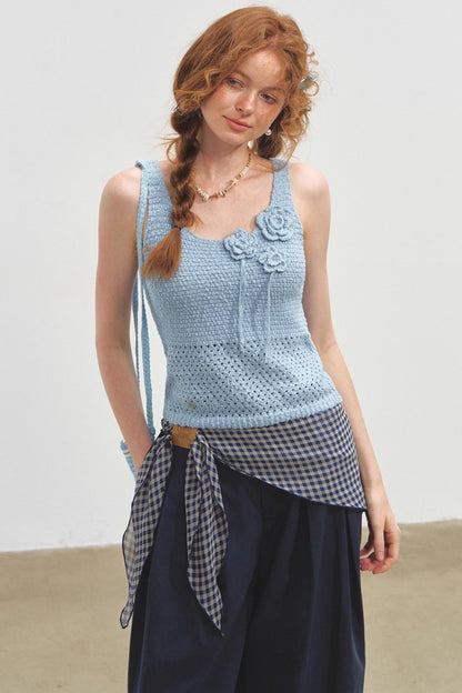 Three-Dimensional Knitted Vest