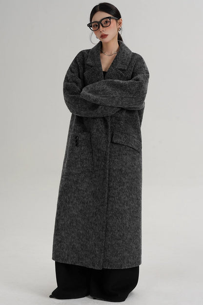 Pocket Design Wool Coat