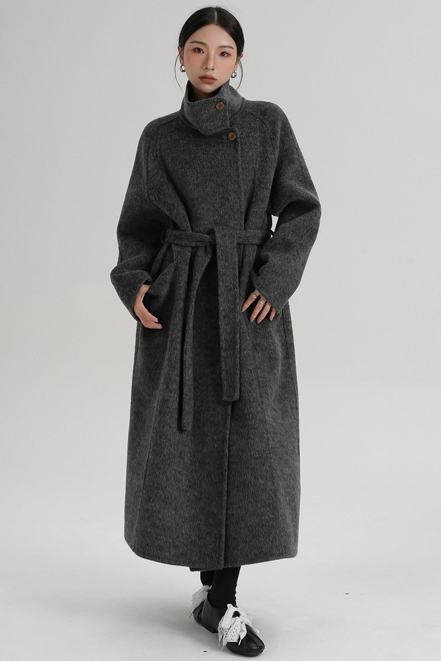 Stand-Up Wool Jacket