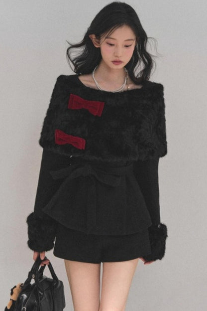 French Light Luxury Winter Coat Set-Up